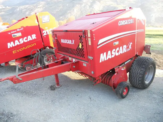 Rundballenpresse Mascar Corsa 120 L Occ.