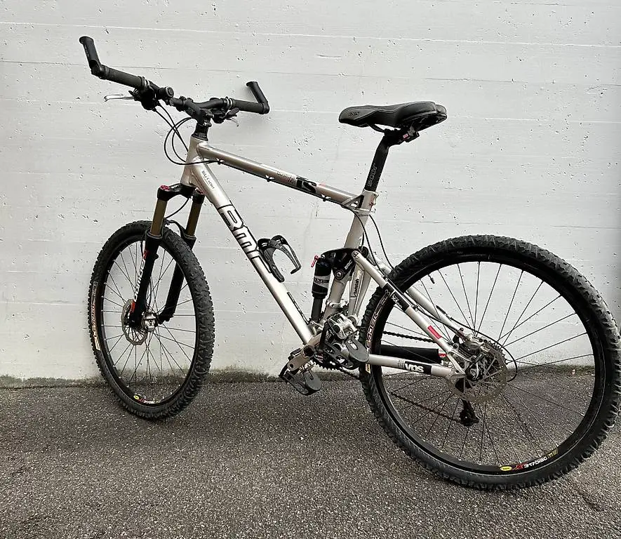 BMC, Fahrrad, Velo, MountainBike, silber, gebraucht