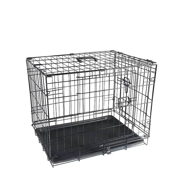 Transportkäfig faltbar Gr. S schwarz