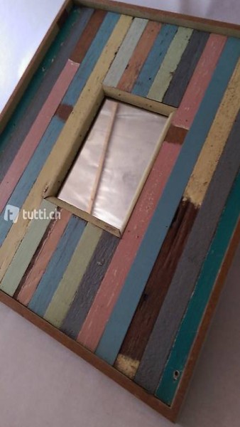 Vintage Holzspiegel NEU