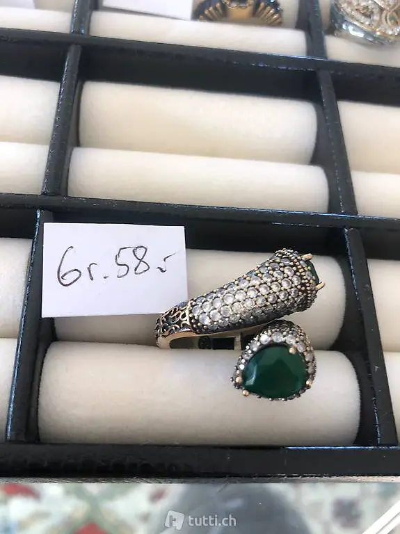 Silberring Grösse 58