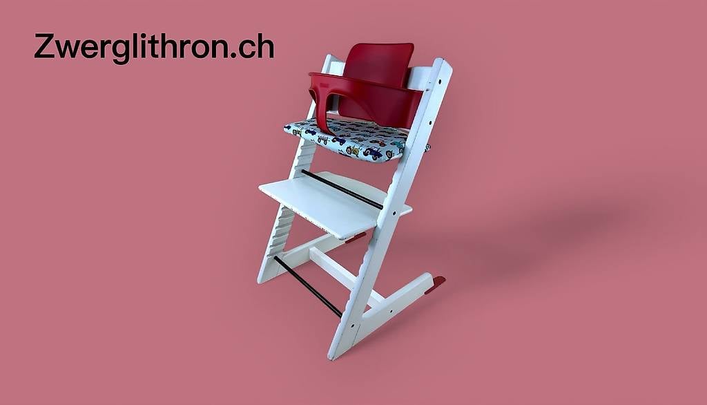 Stokke® Tripp Trapp inkl. Babyset & Kissen / Weiss