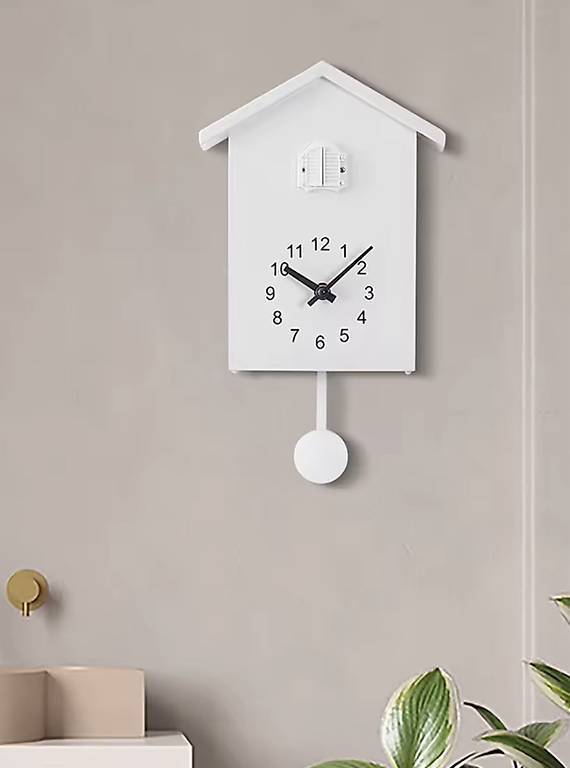Cuckoo Quartz Wall Clock Modern