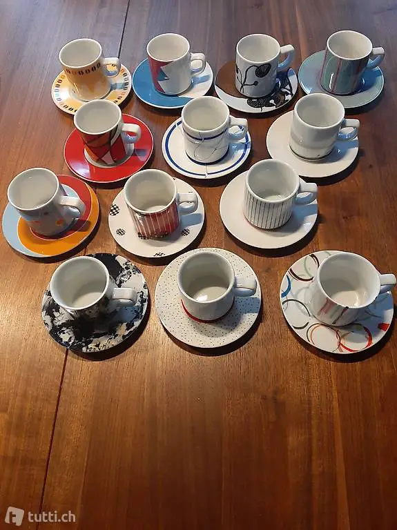 div. Möbel Pfister Sammeltassen