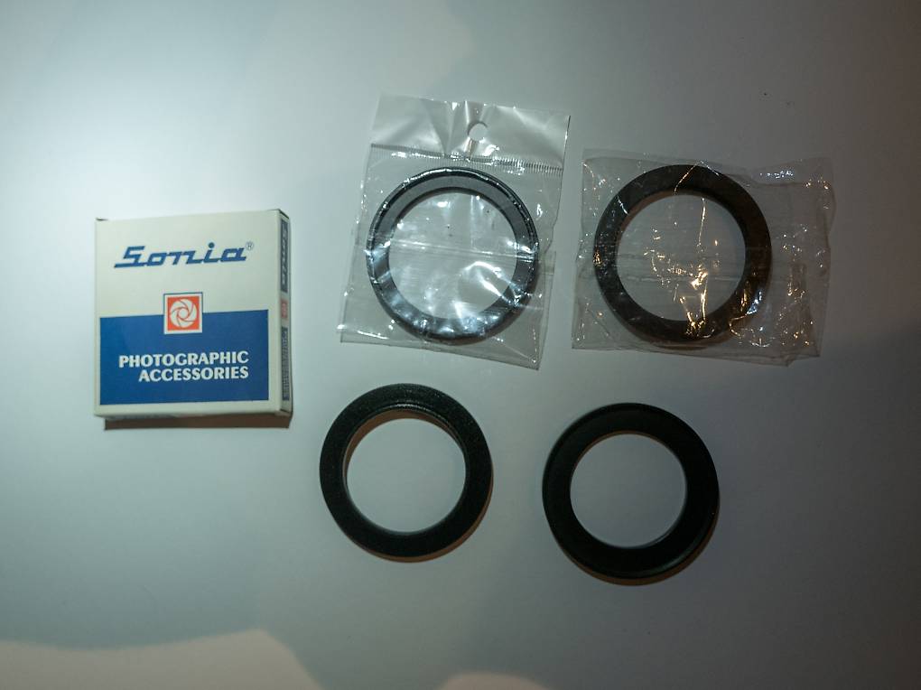 Diverse Stepup - Stepdown Ringe