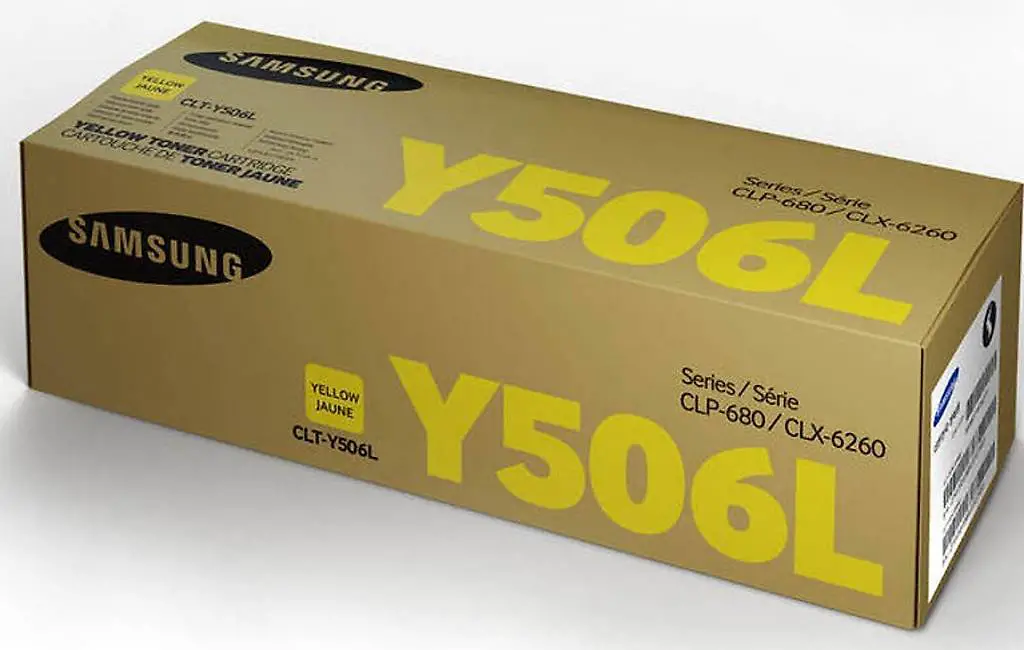 Samsung CLP-680, CLX-6260 yellow Toner, CLT-Y506L / SU515A