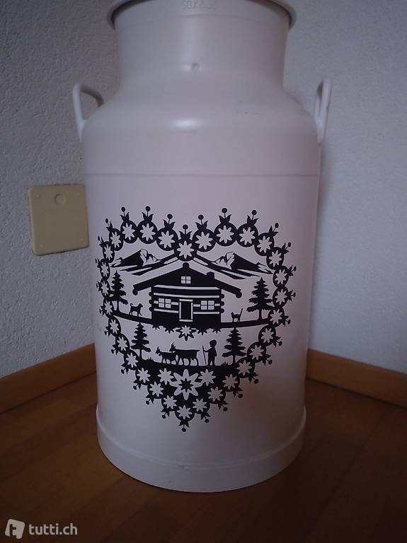 Deko Milchkanne 50 liter schirmständer