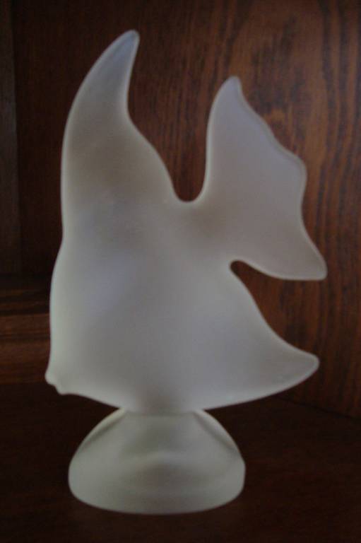 Zierfisch aus Glas Höhe 20cm