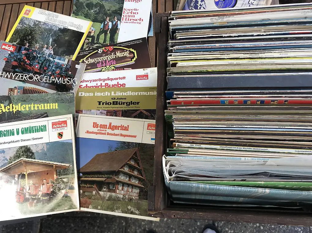 Ländler, Älpler, Volksmusik, Örgeli, Vinyl Schallplatten