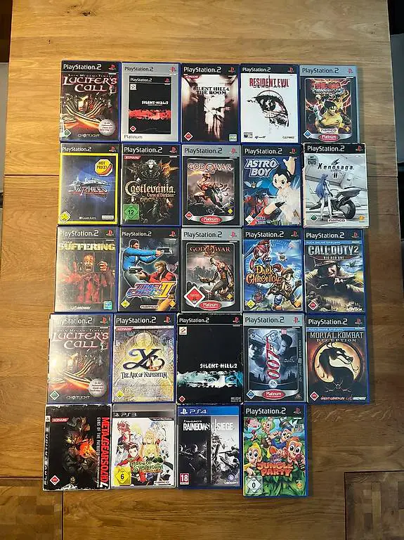 PS2 Playstation 2 Silent Hill Resident Evil Astro Boy Retro