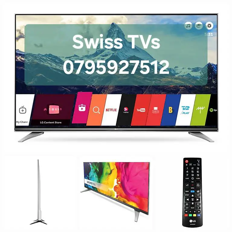 LG Smart TV 55 Zoll 140cm UHD 4K WIFI weiss