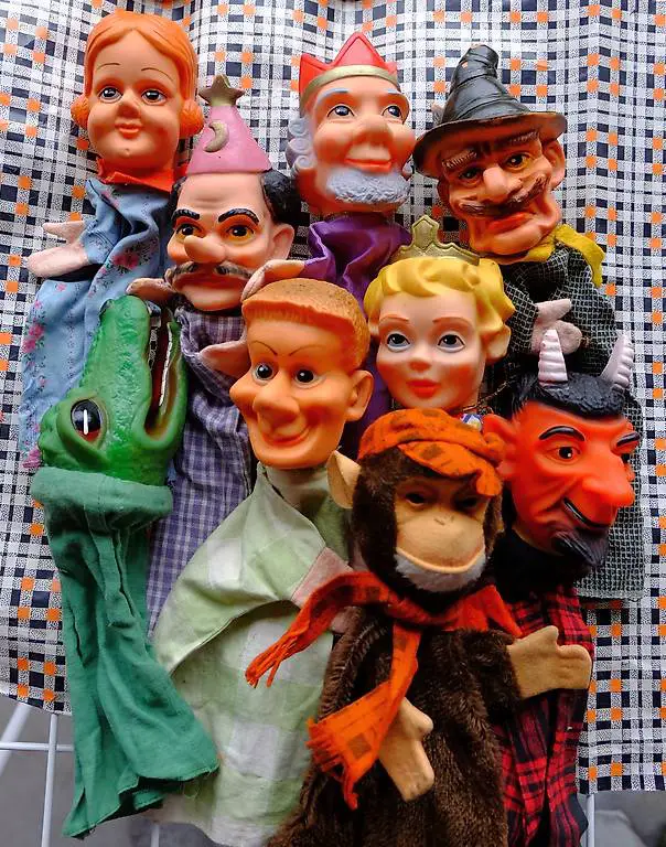 Handpuppen Vintage