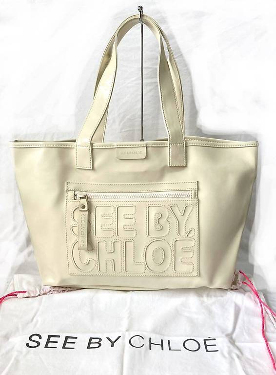 See by Chloé Tote Bag, creme, Top Zustand
