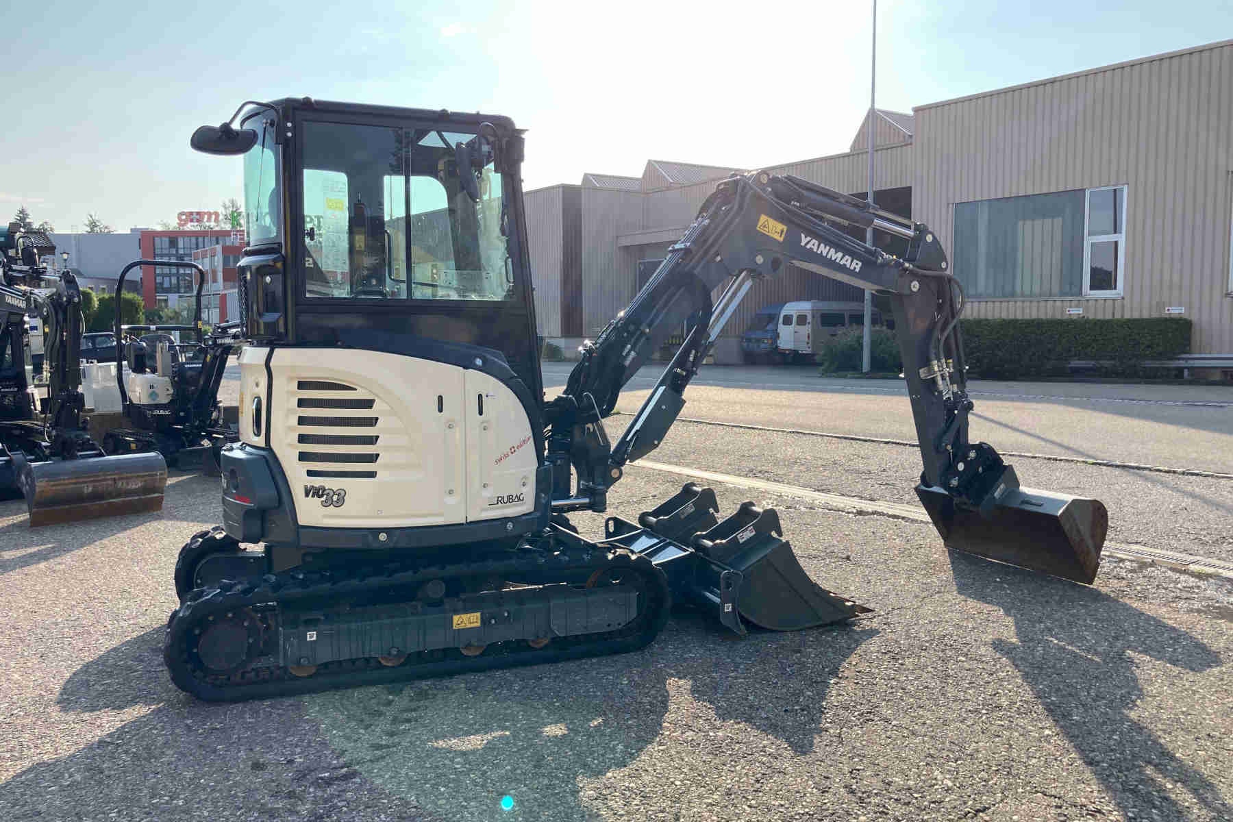 yanmar, vio33 sn 1638, bagger