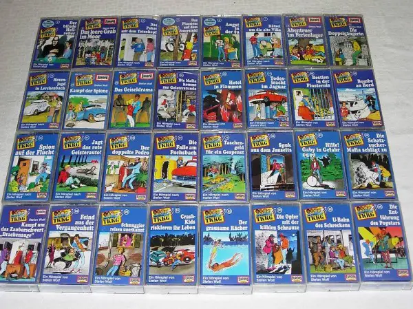  Kinder Kassetten TKKG