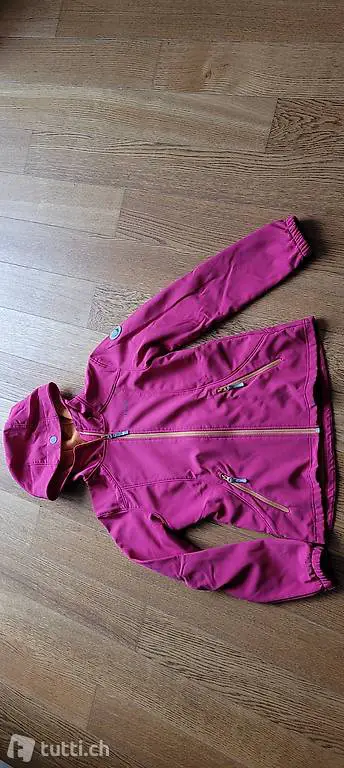 Softshelljacke Pink Gr 164