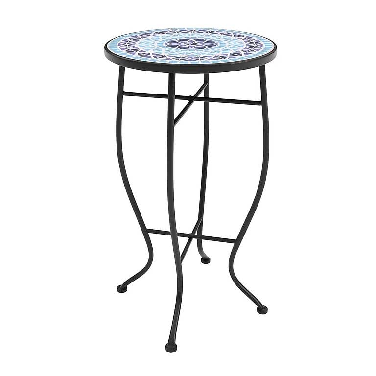 Bistrotisch MOSAIK blau