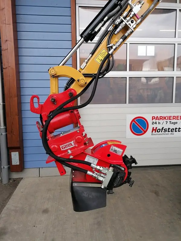 Bagger Wurzelstockfräse Geel