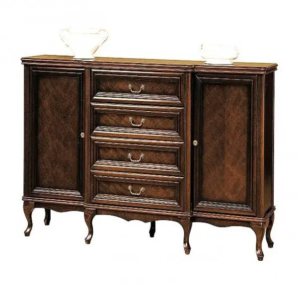  KOMMODENSCHRANK ANTIK BÜRO SCHRANK SIDEBOARD W-K4SZ