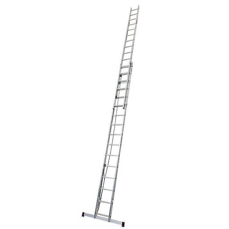 Seilzug- und Schiebeleiter 2x16 Sprossen NEUWERTIG