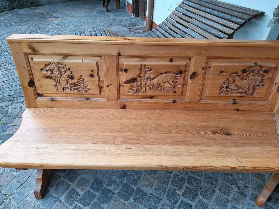 Eckbank massiv (gebraucht / occasion, aber wie neu)