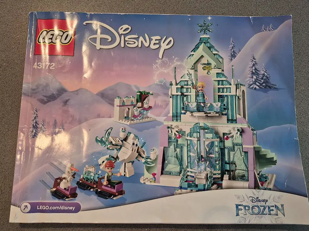 LEGO 43172 Disney Frozen Schloss