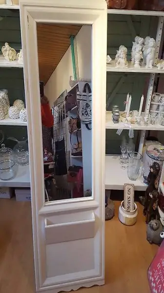 Standspiegel "SHABBY CHIC" 48 x 163 cm MATERIAL Holz