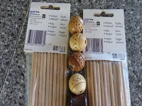 fondue bourguignonne holzstabe, + Kugel