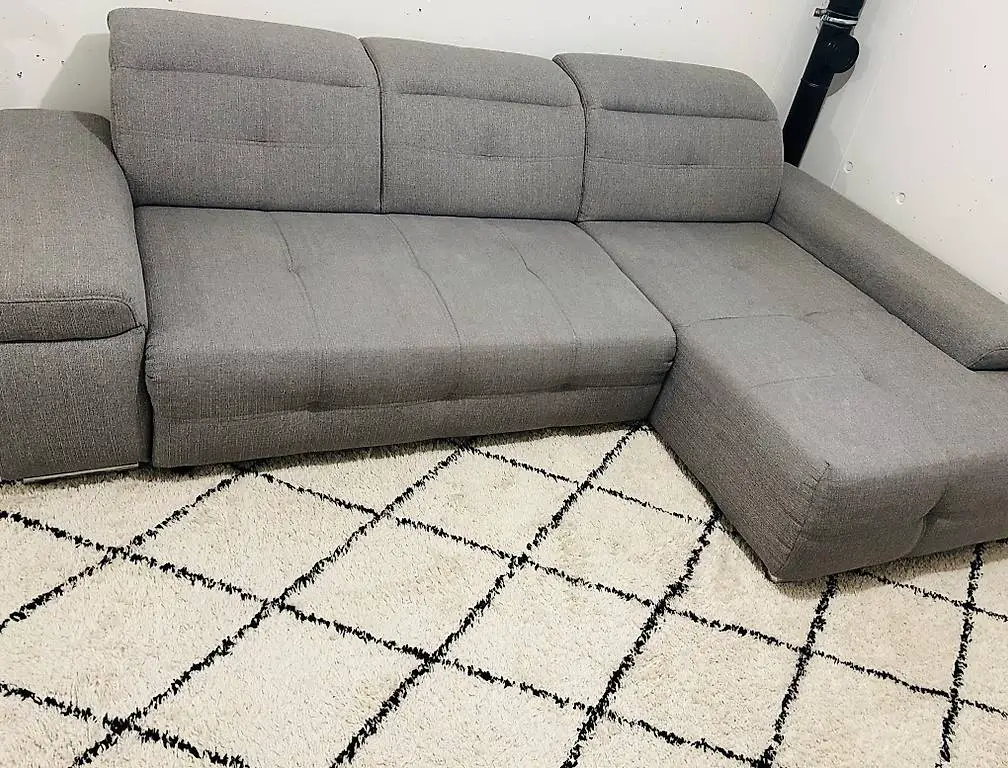 Sofa Couch grau zu verschenken