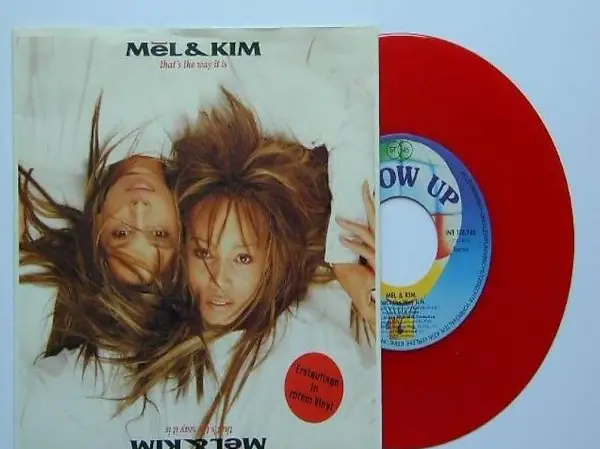 MEL & KIM - rare Single in rotem Vinyl
