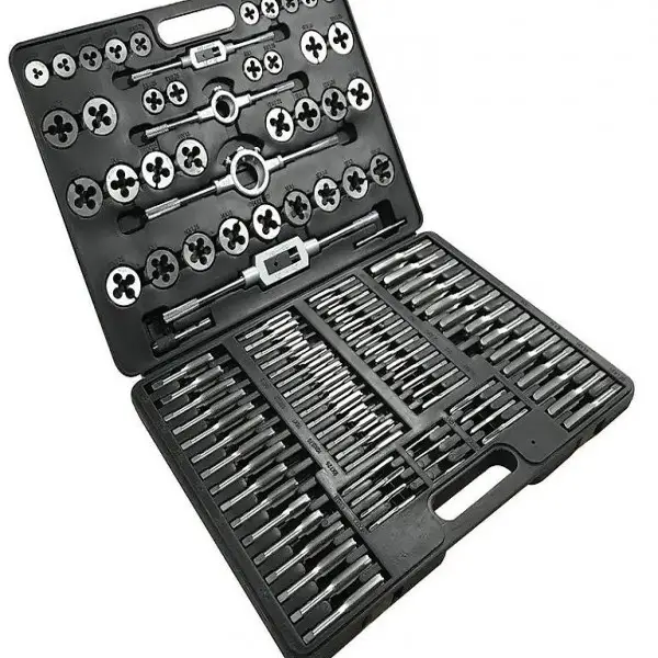  Gewindeschneider und Gewindebohrer Set 110 tlg.