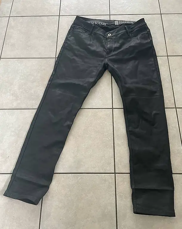 Motorradhose / ROKKER Motorradjeans Rokkertech Lady Black