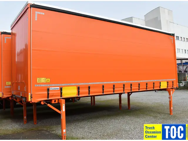 KRONE, WP 7.3 LS5-CS XL BDF Hubdach Edscha, Brücke-Verdeck