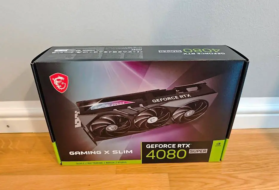 msi rtx 4080 super gaming x slim 16gb geforce nvidia