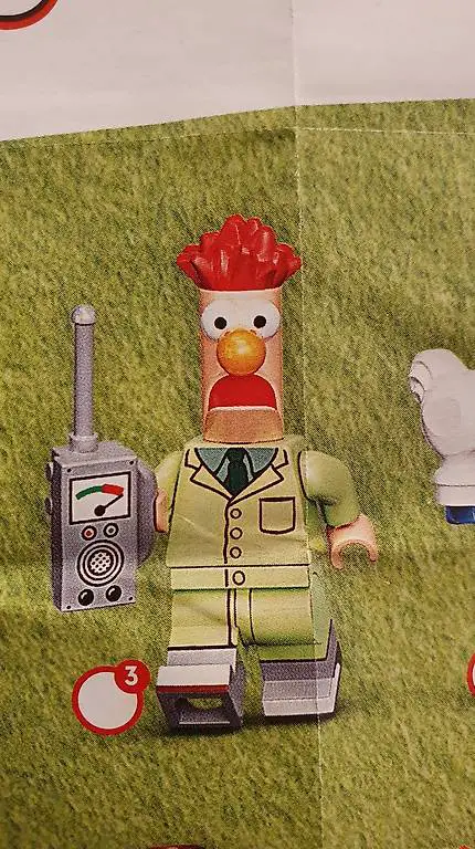 LEGO 71033 Minifigures The Muppets - Beaker (Nr. 3)