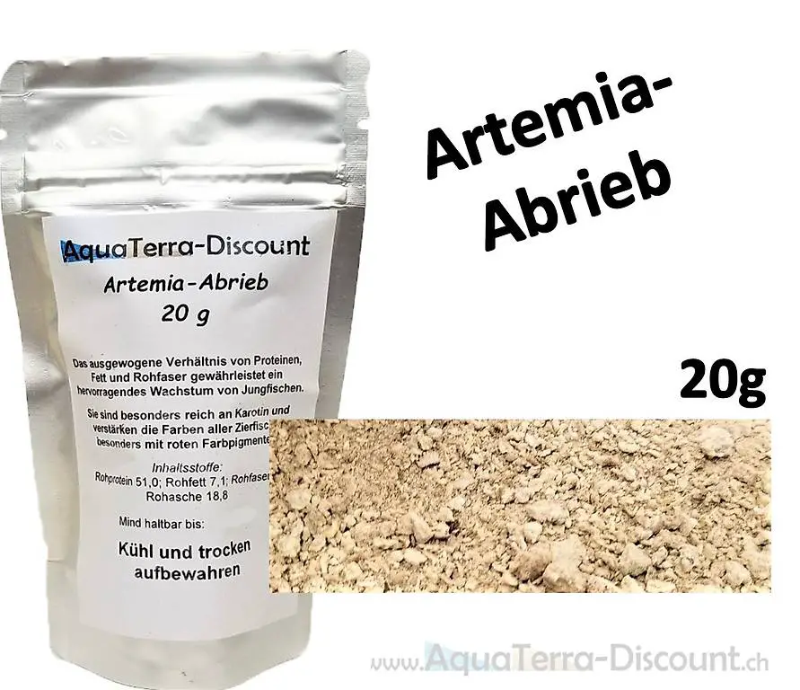 Artemia Abrieb 20 g, NEU/OVP