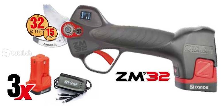  Zanon ZM32, Akku-Baumschere