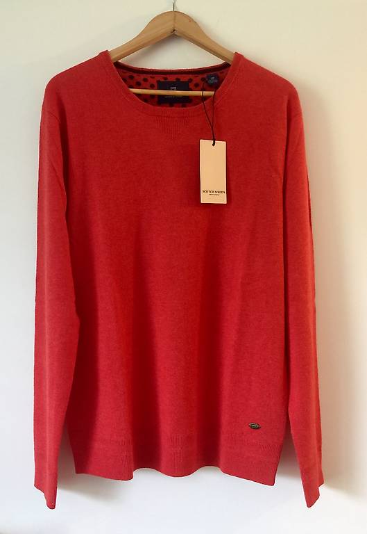 NEU: Scotch&Soda Pullover 80% Lammwolle Gr. XL