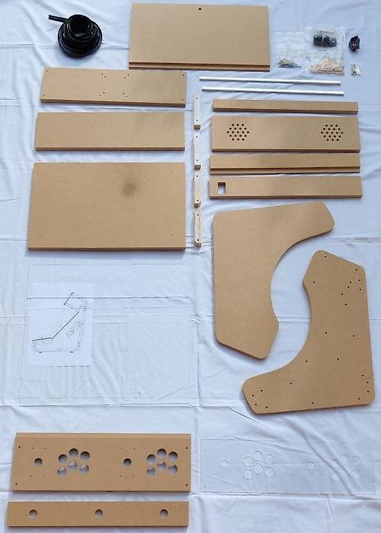 Arcade Bartop Bausatz