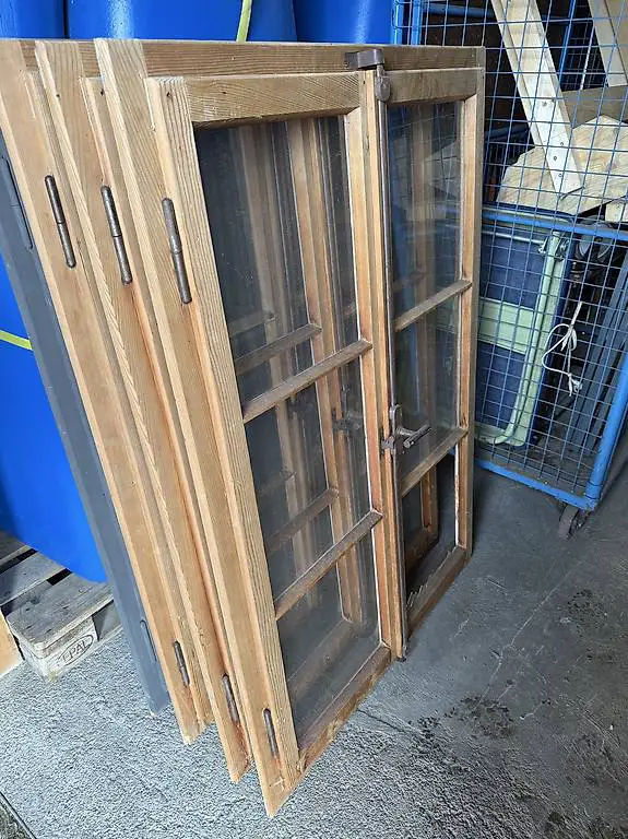 Holzfenster alt antik 4 Stück
