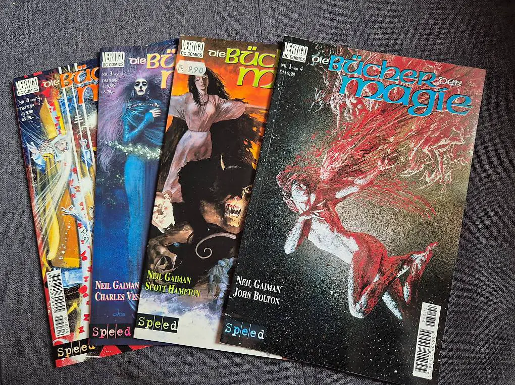 Sammlung Die Bücher der Magie 1-4 - DC Comics Deutsch