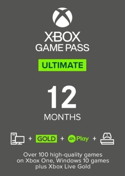 Microsoft Xbox Game Pass Ultimate 12 Monate