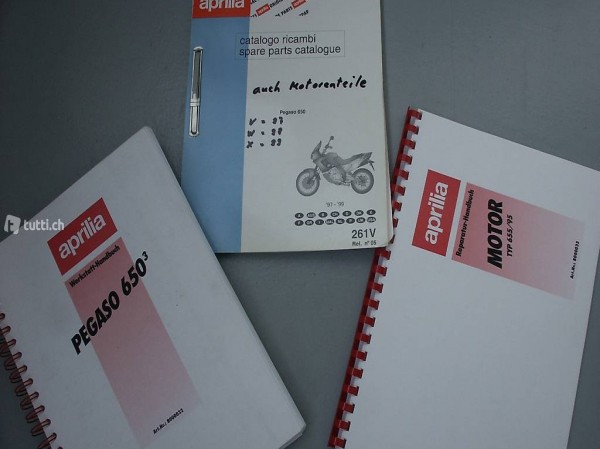 Aprilia Pegaso 650 Wekstatt Handbuch