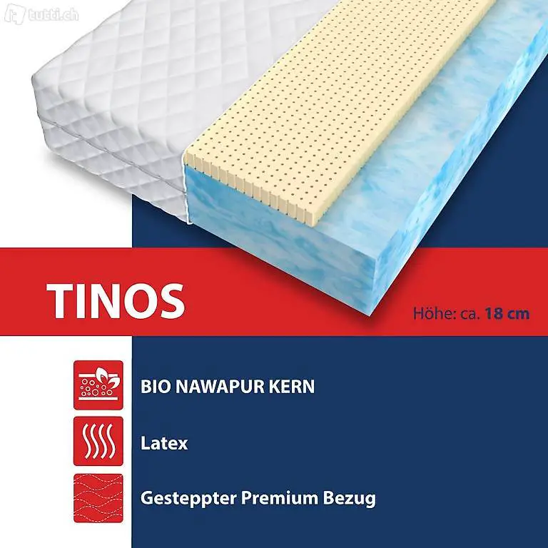 matratze 100x200 - tinos nawapur h2/h3