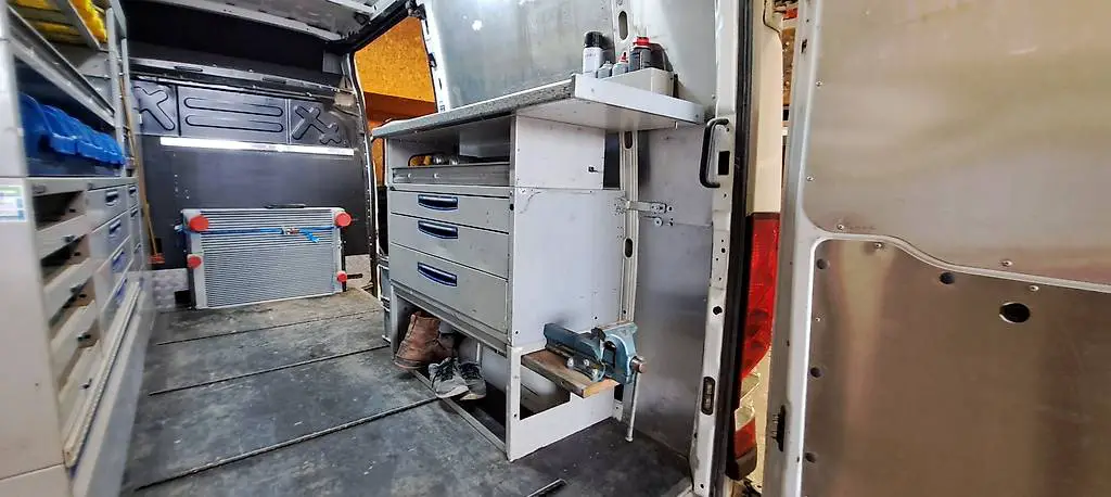 Sortimo Gestell und Schrank Iveco Sprinter Ducato