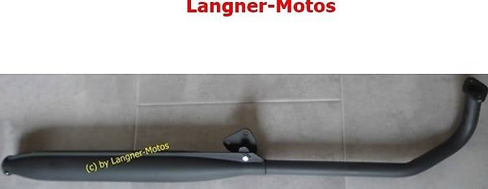 Tomos Quadro, Classic A3/A35 Ø26mm Tuning Mofa Auspuff TECNO