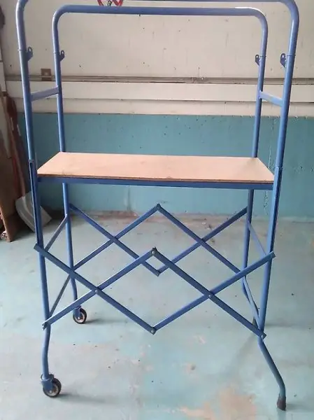 kleines Rollgerüst zusammenklappbar