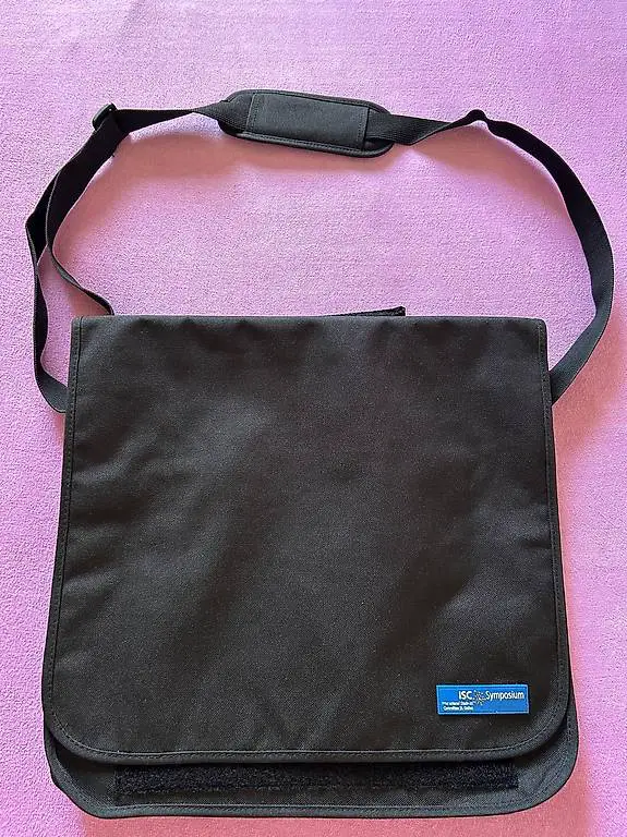 Neue ISC Original Kult Umhänge Tasche Management Symposium