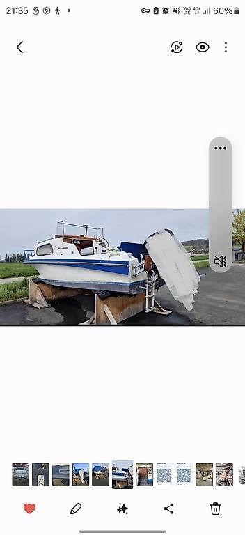 Motorboot Schale ohne Motor