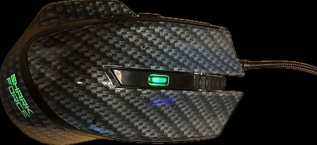 Gaming Maus im Carbon Look, limited edition